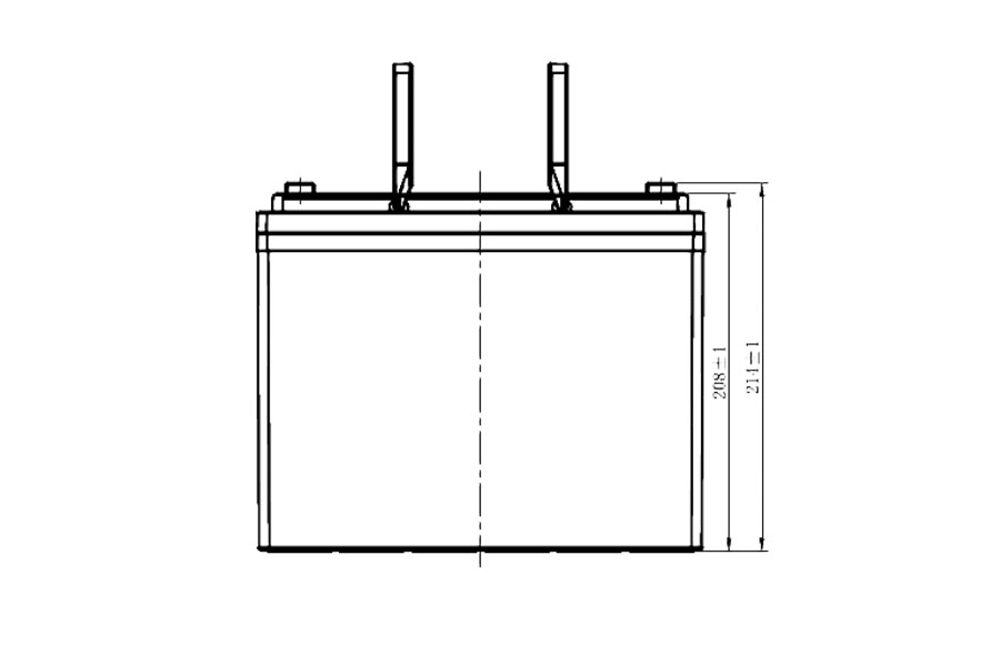 Тяговый аккумулятор WBR EVX12-75C