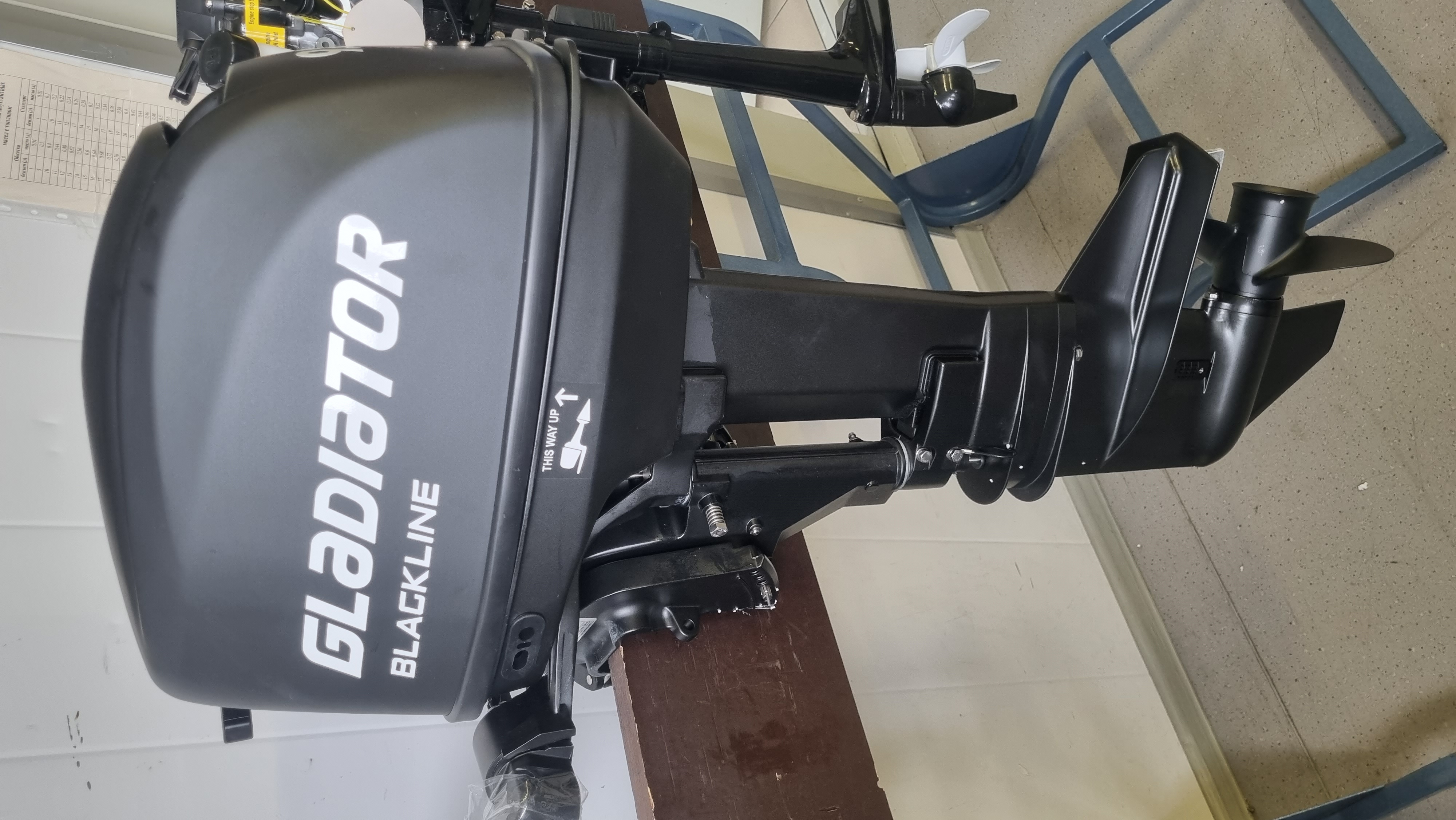 Лодочный мотор Gladiator G9.8 FHS BLACKLINE
