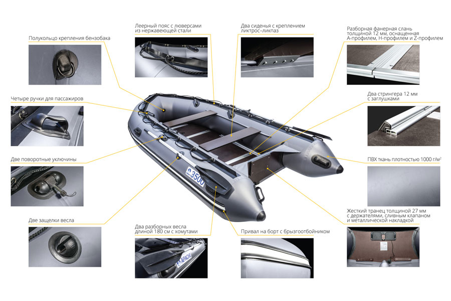 Лодка Apache 3700 СК